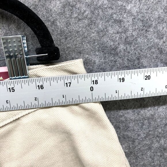 NWT Route 66 Relaxed Fit Chino Pants 5 Pocket Womens 20P Beige Canvas Denim - Picture 10 of 12